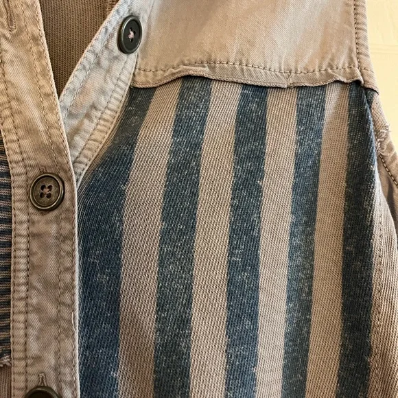 Free People sleeveless dress, gray/blue, size S, 34” long, NWT - Picture 2 of 8